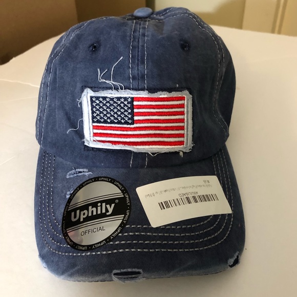 COPY - Uphill rugged worn look adjustable soft top hat - Picture 1 of 4